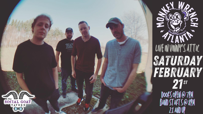 Monkey Wrench LIVE In Vinny's Attic